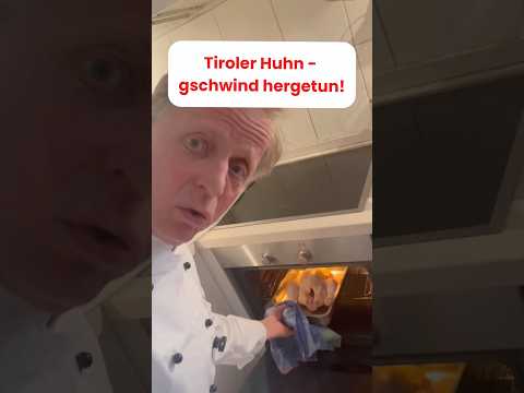 Kurzlektion Tirolerisch: Wo hunn i des Huhn hingetun??