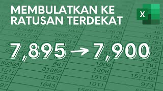 How to Round Up to the Nearest Hundreds or Thousands - Beginner Excel Tutorial - ignasiusryan