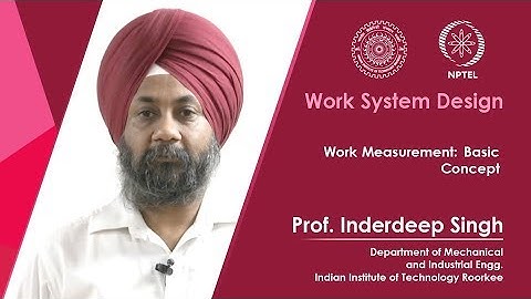 Work Measurement: Basic Concept