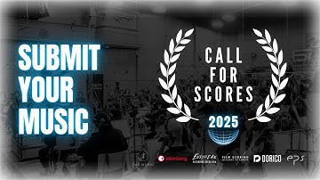 Enter the 2025 Call for Scores!