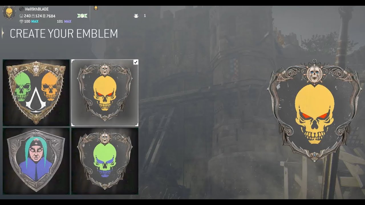 For Honor Fashion: Hell9thBLADE Year 8 Season 4 (Hero Showcase)