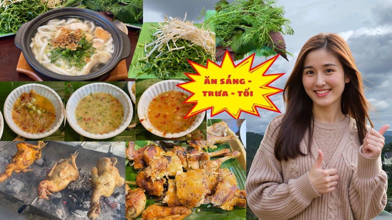 GÀ NƯỚNG LÁ TIÊU RỪNG & BÁNH CANH CÁ LÓC ĐƯỢC NHIỀU NGƯỜI ĐỊA PHƯƠNG YÊU THÍCH