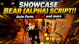 New!!! Bear Alpha Script Auto Farm ShowCase!!!