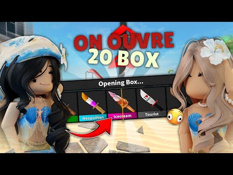 ON OUVRE 20 BOX D'ÉTÉ MM2 !! 👀🎁✨️