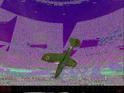 IL-2 Sturmovik on Very godo display adapter.