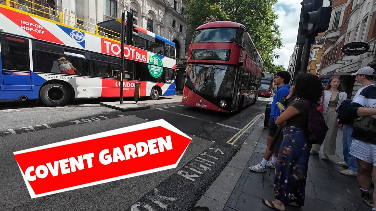 Covent Garden and Piccadilly Circus - YouTube