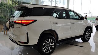 2022 Toyota Fortuner Legender White Color | Exterior and Interior Walkaround
