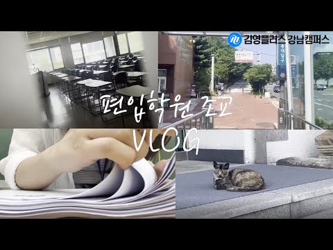 [김영편입 강남/김영편입] 편입 학원조교 브이로그 | 편입 성공 대학생 하루일과🌺
