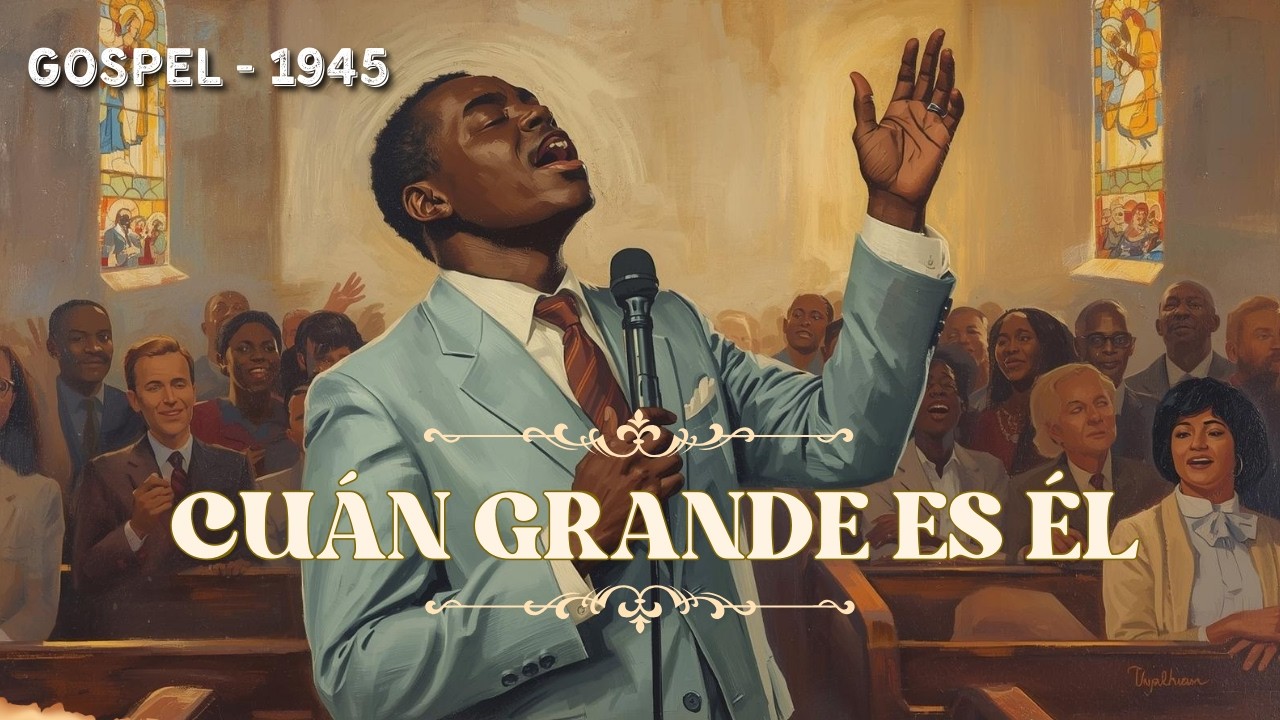 Cuán Grande es Él – Himno Antiguo | Gospel 1945 – Versión Conmovedora ✝️🎶