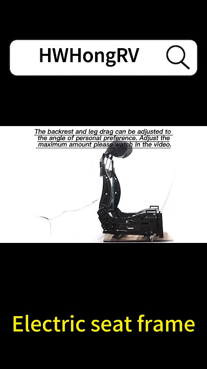 eletrical seat frame with electrical recliner , electrical slider, electrical legrest #shortsvideo