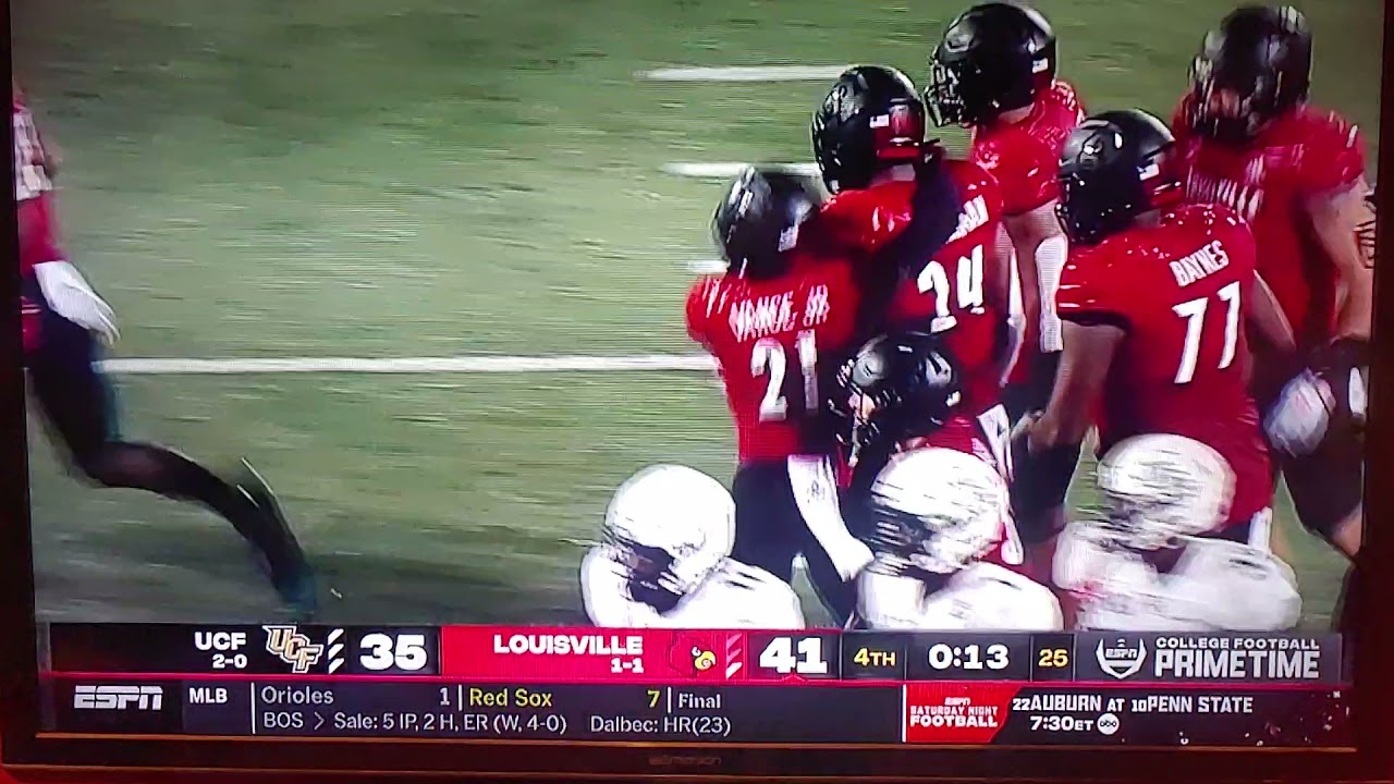 Wild Finish at Louisville vs UCF Game