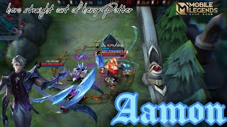 hero straight out of herry Potter/ mlbb Aamon gmv