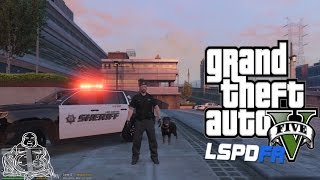 LSPDFR LIVE GTA 5◆K9 SHERIFF PATROL "DRUG DOG!"◆POLICE PARTNER V2.0◆ How To play as a cop in Grand T