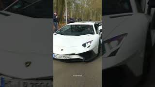 Aventador SV Arriving in style!