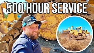 CAT D11 Bulldozer Service Time! | Part 1 | Big Bulldozer | Vlog 197