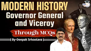 Modern History | Governor General and Viceroy | Modern History MCQs | Deepak Sir Modern History | Governor General and Viceroy | Modern History MCQs | Deepak Sir