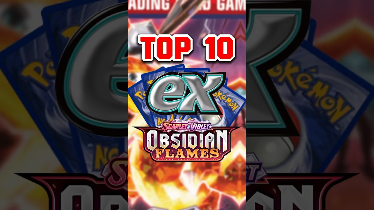 Uncovering the Top 10 Most Expensive Ex Obsidian Flames Pokémon Trading Cards! 