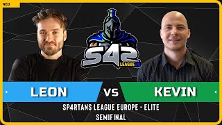 WC3 - [HU] Leon vs Kevin [NE] - Semifinal - sp4rtans League Europe - Elite