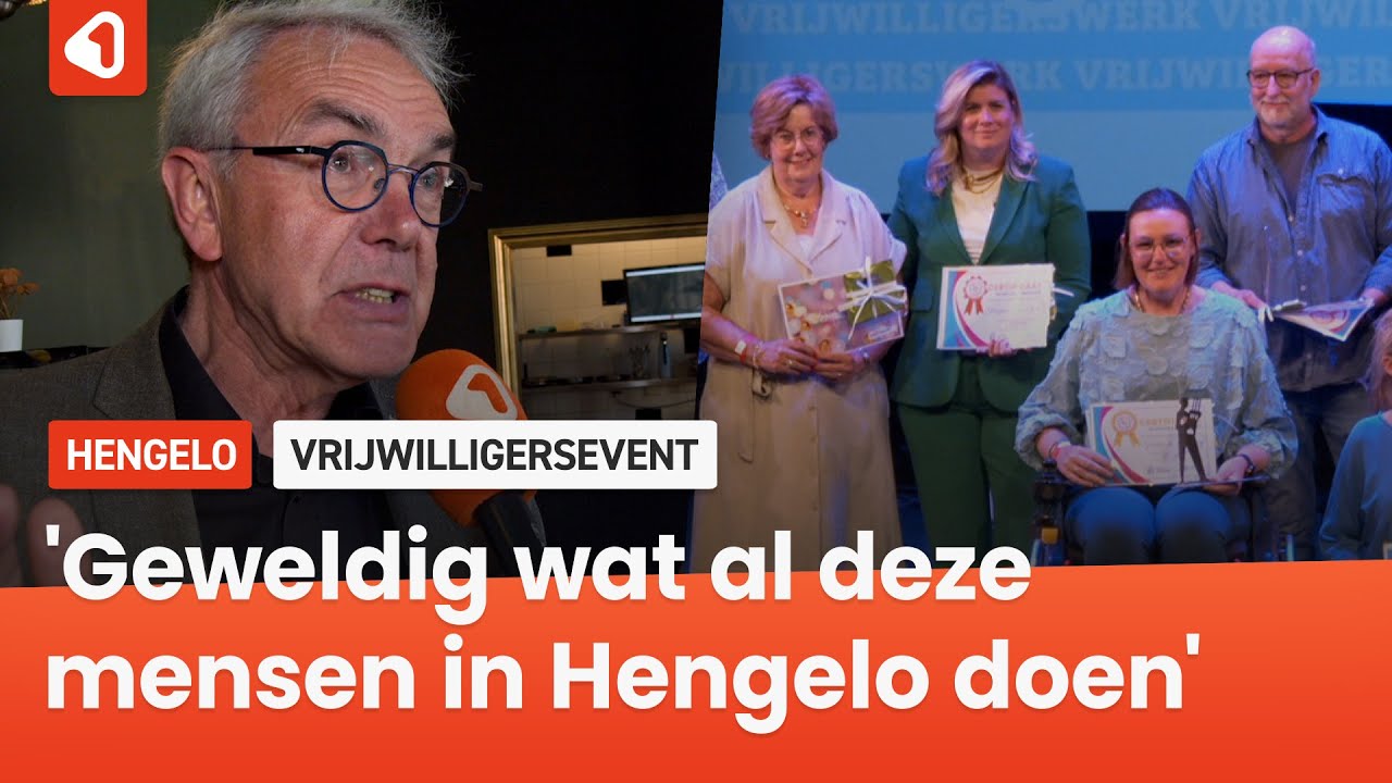 Hengelo bedankt 'onzichtbare krachten' met avond vol waardering