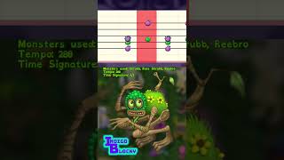Plant Island (Doubles) | MSM Composer Tutorial #mysingingmonsters #shorts #music
