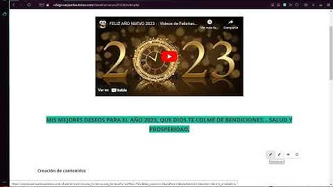 Tutorial Chamilo Docentes 2023