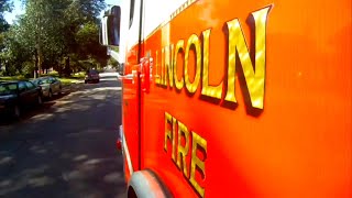 Lincoln Fire and Rescue Rappelling Training