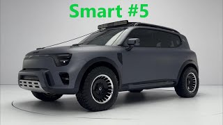 Smart #5 Concept SUV 👓 Static Experience