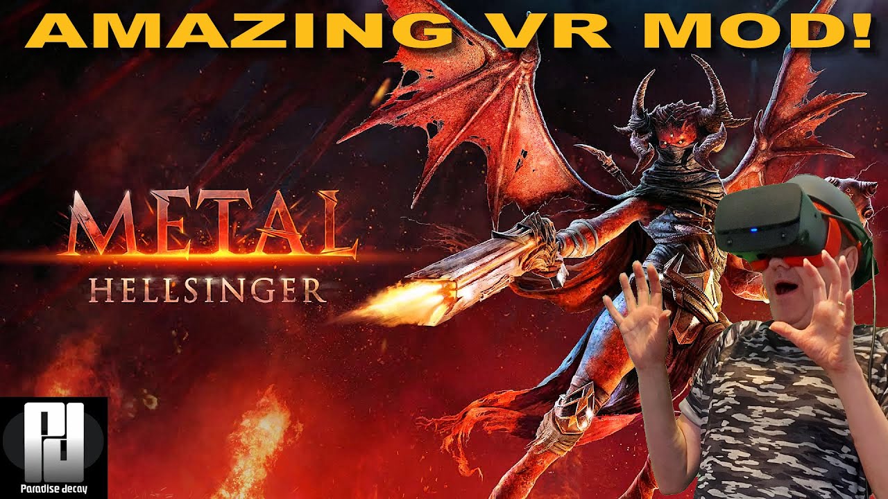AMAZING Metal Hellslinger VR Mod! - Head/Controller Tracking