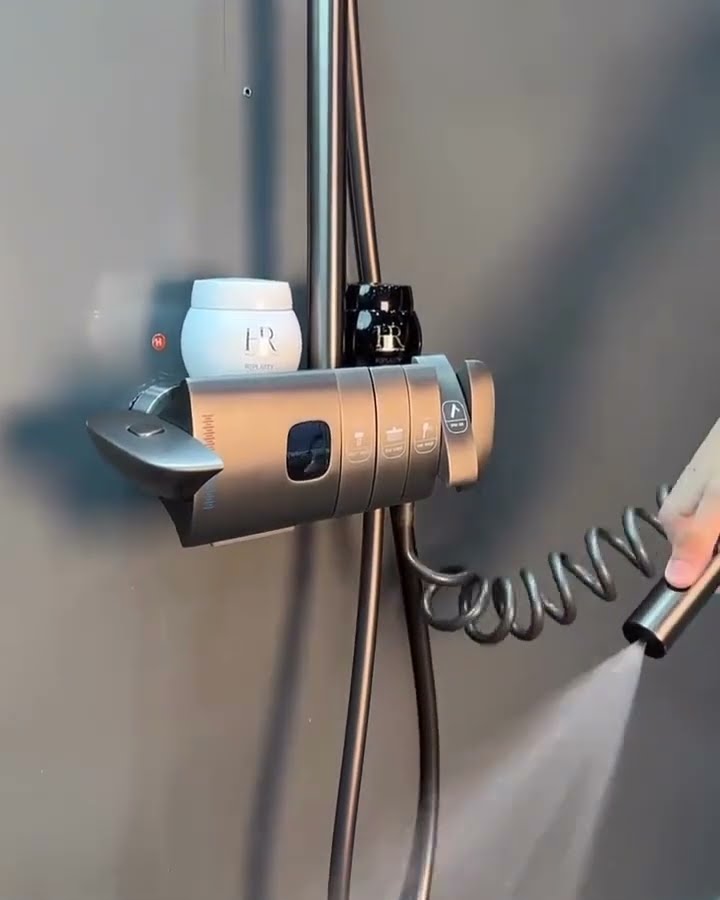 Product Link in Bio ( # 1077 ) @MaviGadgets 1️⃣Rainfall Revolution Luxury Digital Spa Shower Set