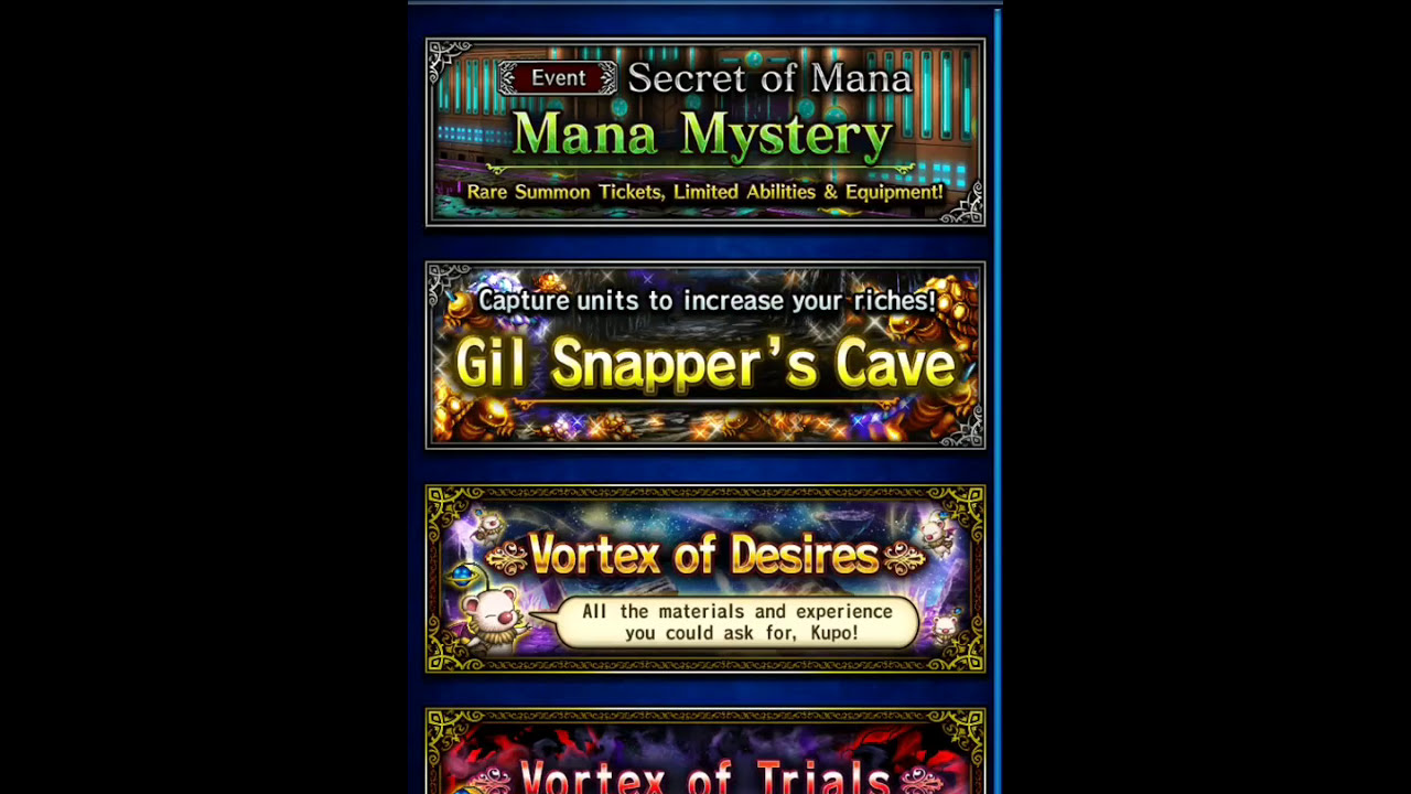 FFBE F2P: Mana Mystery ELT, 4 Bonus Units.