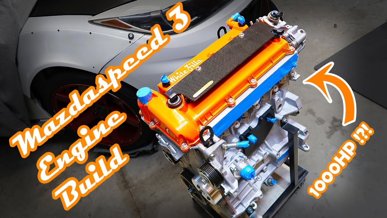 1000-HP Mazdaspeed3 Engine Build?!?! (Episode 35) - YouTube