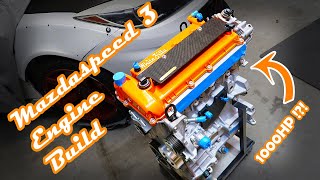 1000-HP Mazdaspeed3 Engine Build?!?! (Episode 35)