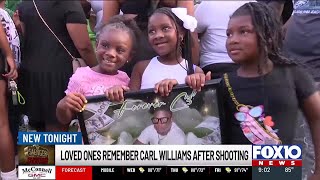 Loved ones remember Carl Williams after Saenger Theatre shooting