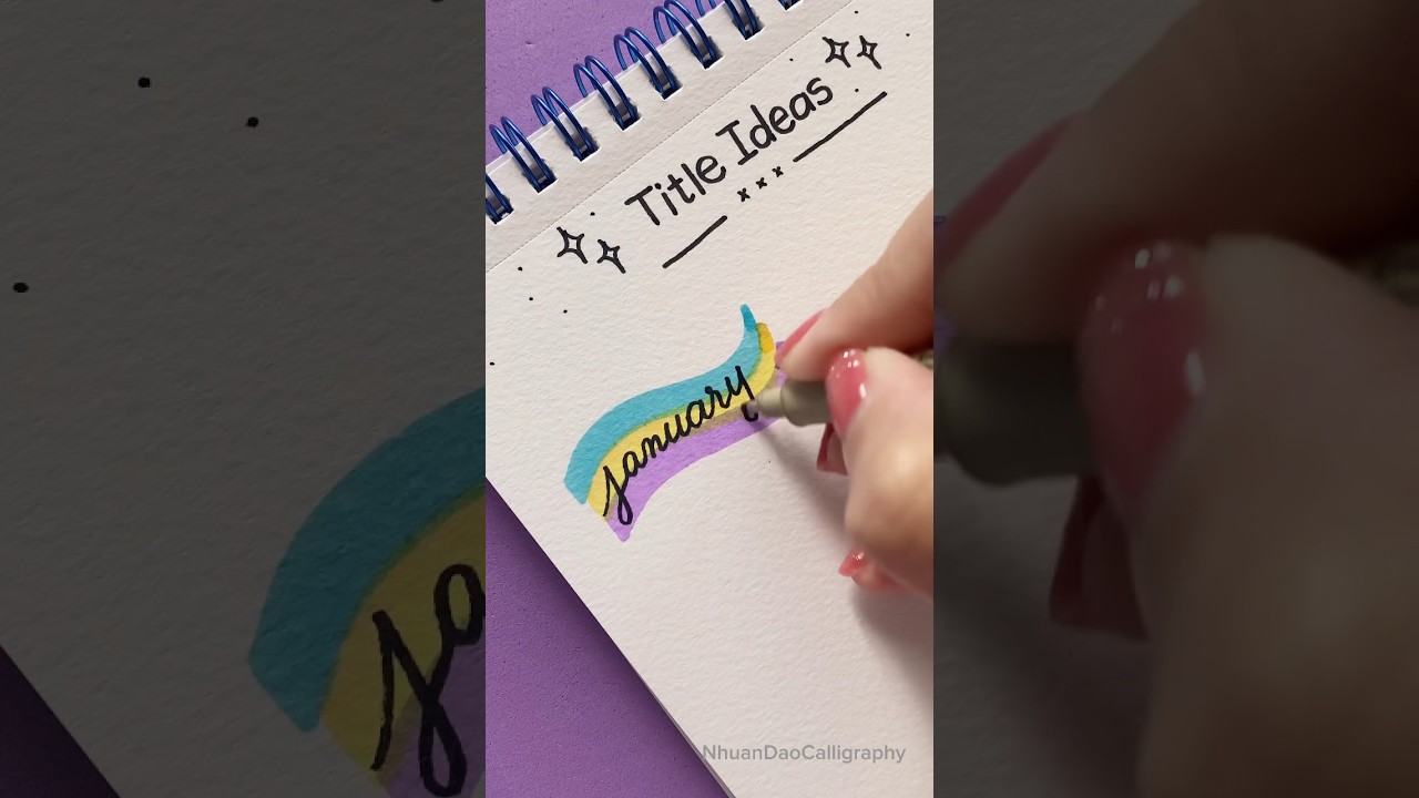 2023 Monthly Title Ideas 