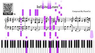 Infinite Azure | Piano with Sheet PDF + MIDI