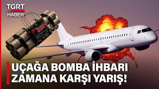 Ankara - Erzincan Seferini Yapan Yolcu Uçağına Havadayken Bomba İhbarı Geldi! - TGRT Haber Resimi