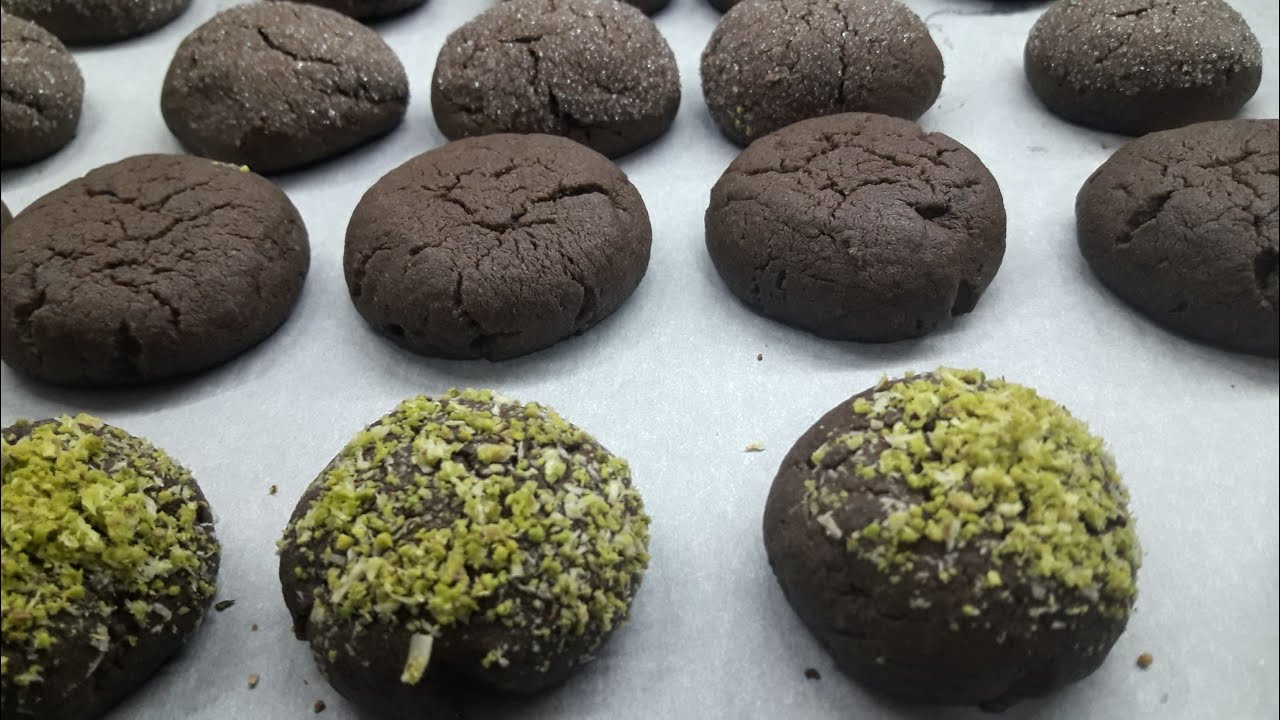 Kakaolu Çatlayan Browni Tadında Kurabiye Tarifi YouTube