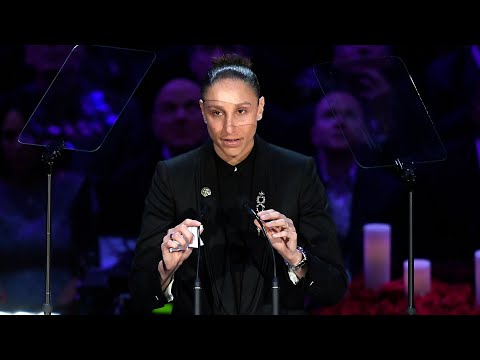 Diana Taurasi Speaks at A Celebration of Life for Kobe and Gianna Bryant