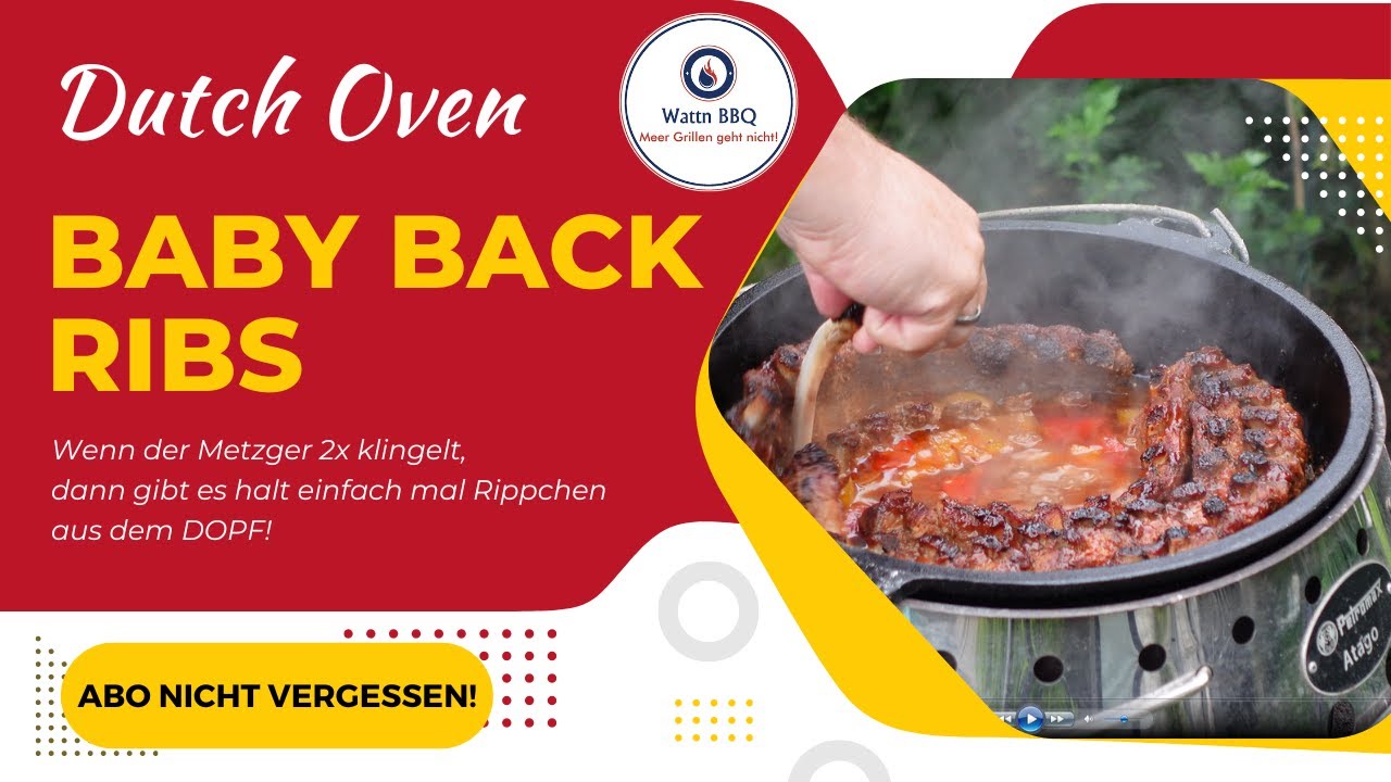 Baby Back Ribs aus dem Dopf  