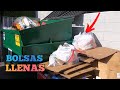 valio LA PENA esperar para LLEVARME bolsas LLENAS DE COSAS #loquetiranenUSA #dumpsterdiving #trash