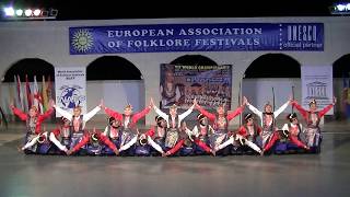 Saman by Kencana Pradipa Leads Indonesia to be the 'ABSOLUTE WORLD CHAMPION OF FOLKLORE' in Bulgaria