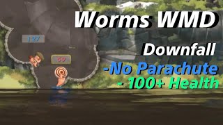 Worms W.M.D: Downfall Complete With No parachute and 100+ Hp