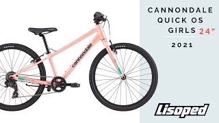 Подростковый велосипед Cannondale Quick 24 Girls OS (2021)