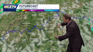 Steamy weather slowly returning