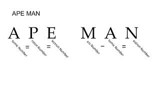 Atoms and APE MAN
