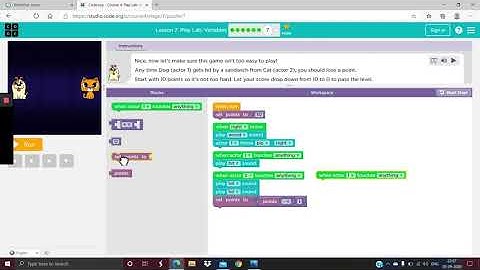 Dog and cat game | Coding Master | || Simple Coding Games ||