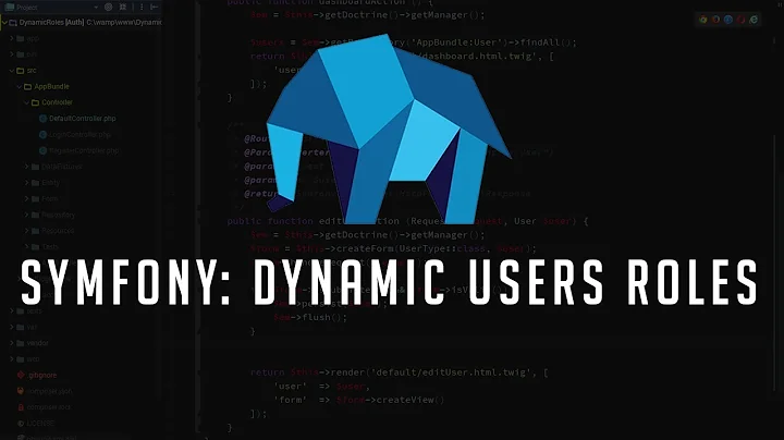 Symfony 3 Tutorial: Dynamic User Roles