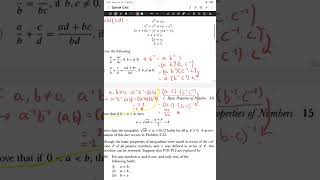 Michael Spivak Calculus - Chapter 1 Problem 3 - i), ii)