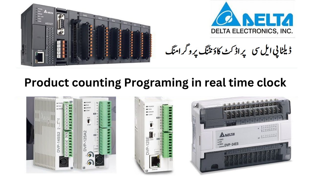 Automation in Counter Programing || Product Counting Delta Plc Program ...