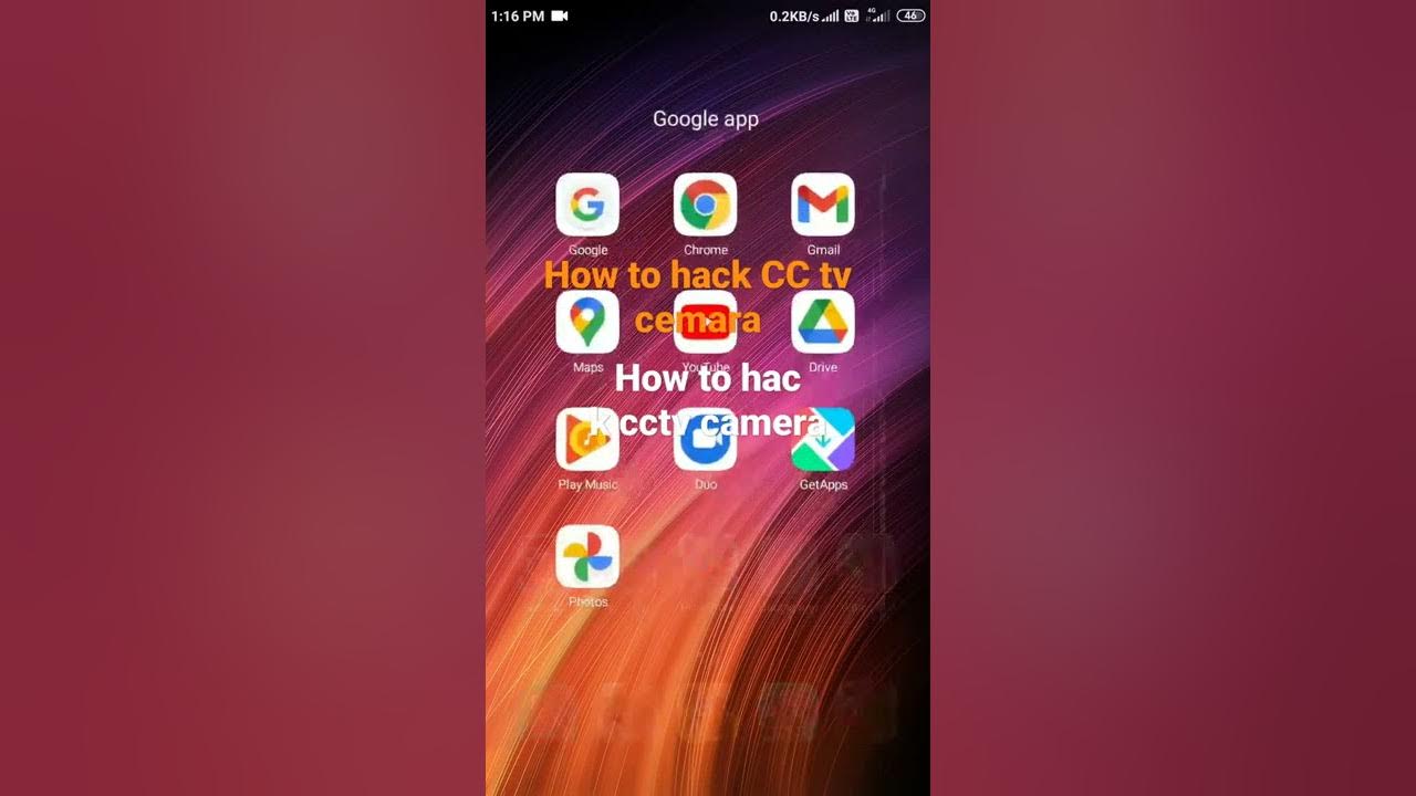 how to hack cctv camera YouTube